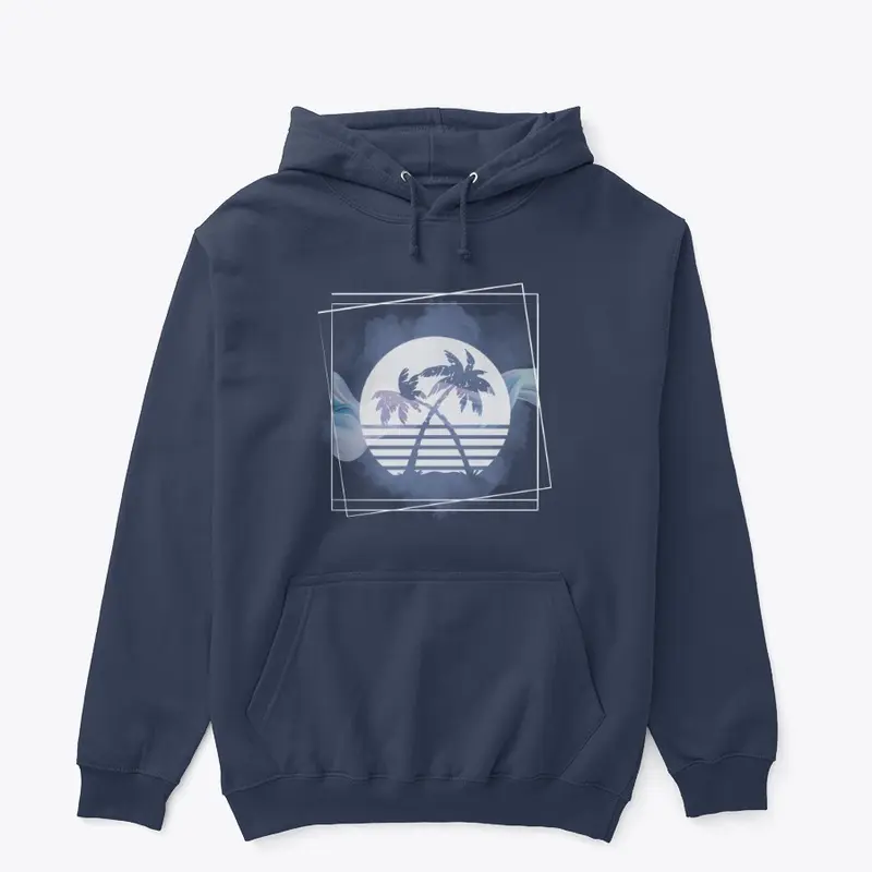 Palm Trees w/ Frame - Hoodie