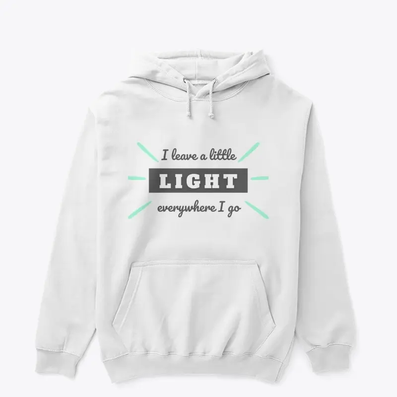 Leave a little light - Pullover Hoodie