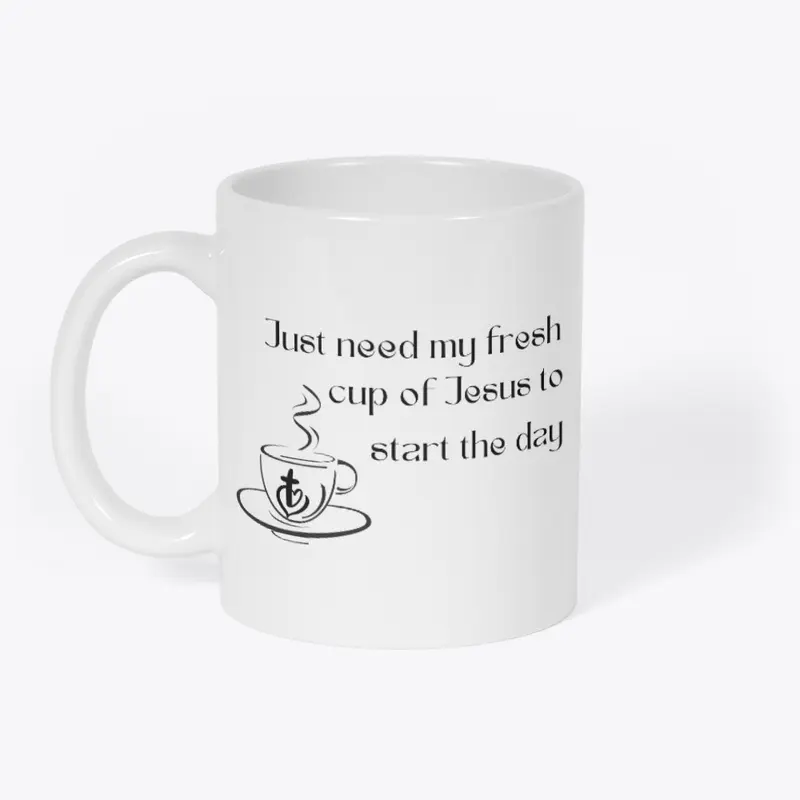 Starting my day with Jesus - Mug