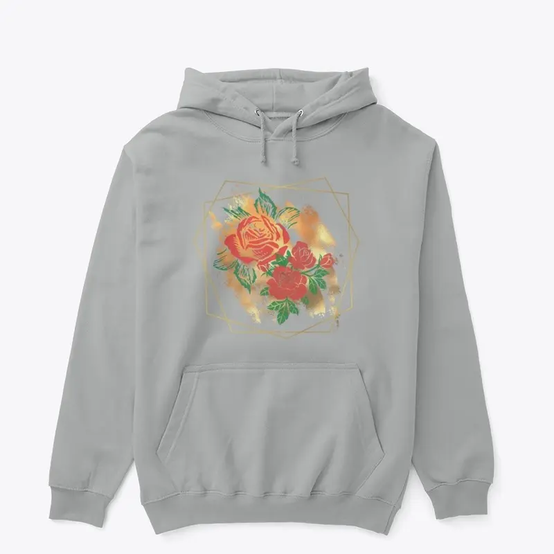 Roses w/ Gold - Hoodie