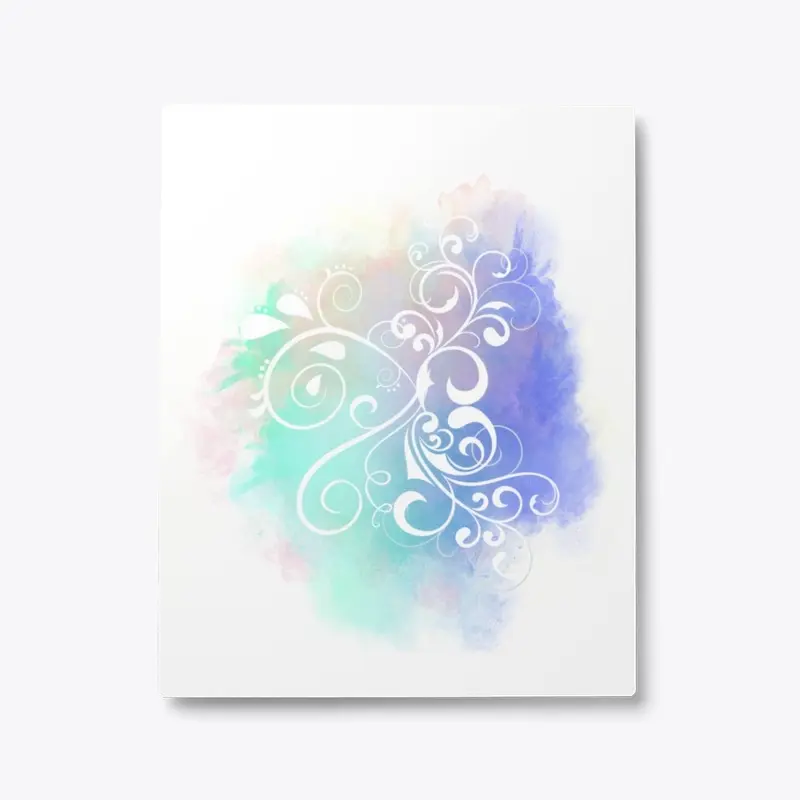 Vines w/ Colors - Wall Art