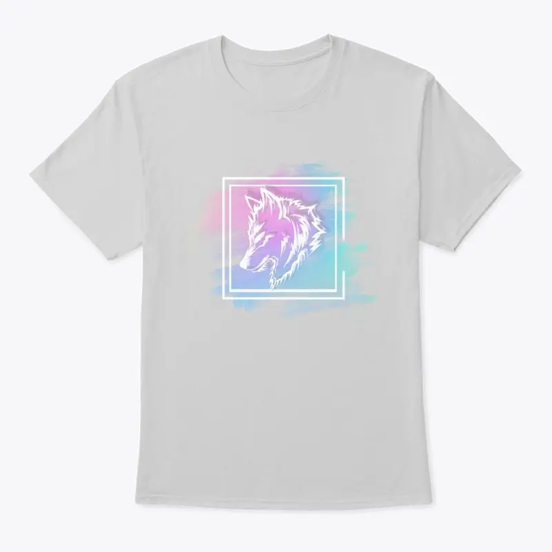 Wolf w/ Gradient - T-Shirt