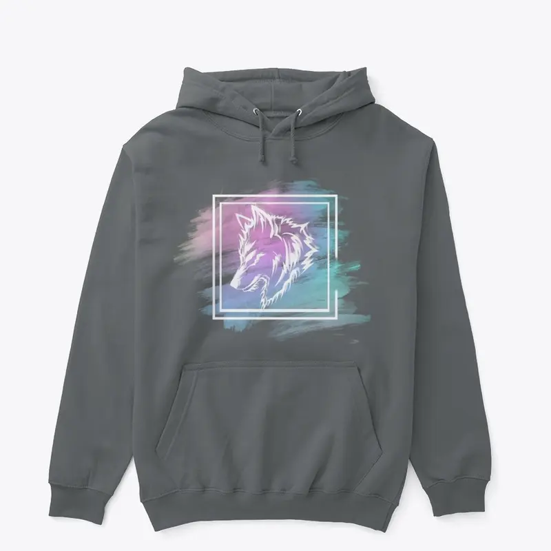 Wolf w/ Gradient - Hoodie